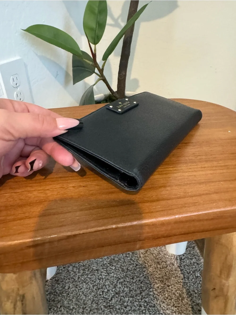 kate spade sleek black
